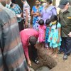 Gamata geyak- laying the foundation stone for the construction of a house Godigamuwa south and Thalawathugoda East 2021-01-16  (ගමට ගෙයක් වැඩසටහන